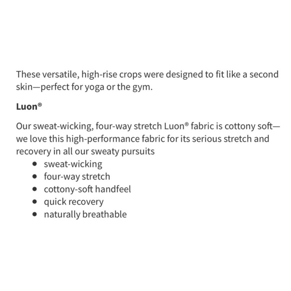 FINAL NEW Lululemon Wunder Under Crop Hi-Rise Luon Hazy Days - Picture 7 of 8